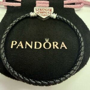 Pandora leather bracelet from Stranger Things 6 INCH